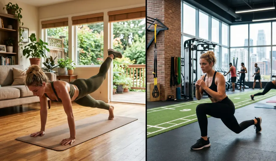 Home Workout vs Gym Workout