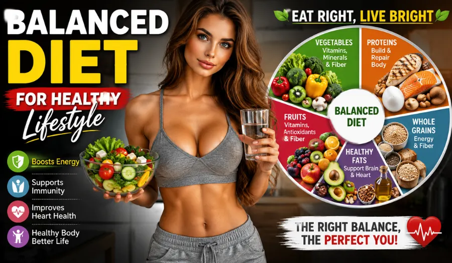 Balanced Diet for Healthy Lifestyle: A Simple Guide