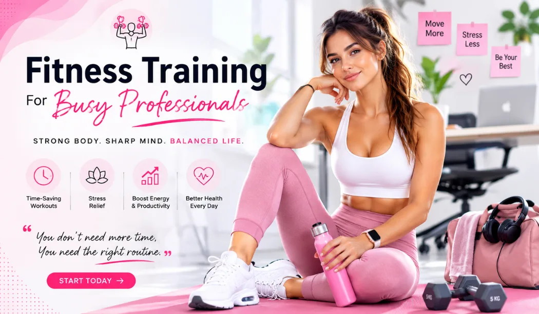 Fitness Training For Busy Professionals: Simple Daily Routine